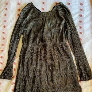 Gilded Gold Party Dress